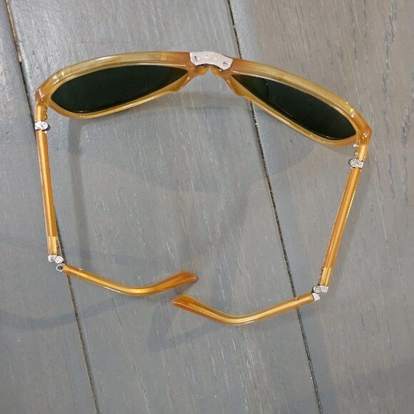 Dolce & Gabbana Yellow Acetate Black Lens Aviator Sunglasses DG4196 main image 12